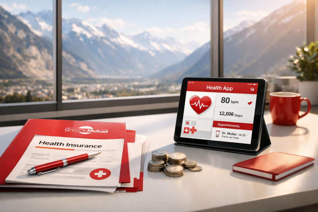 Groupe Mutuel Krankenkasse im Überblick