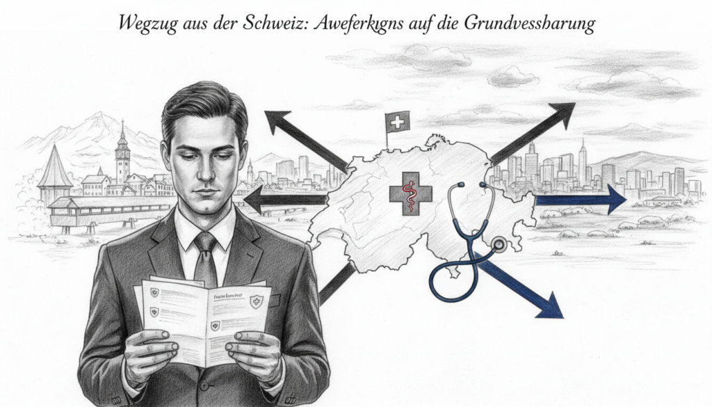 wegzug schweiz krankenversicherung