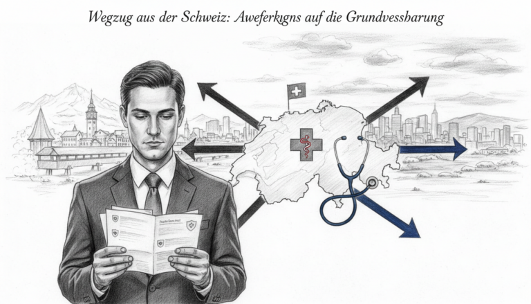 wegzug schweiz krankenversicherung