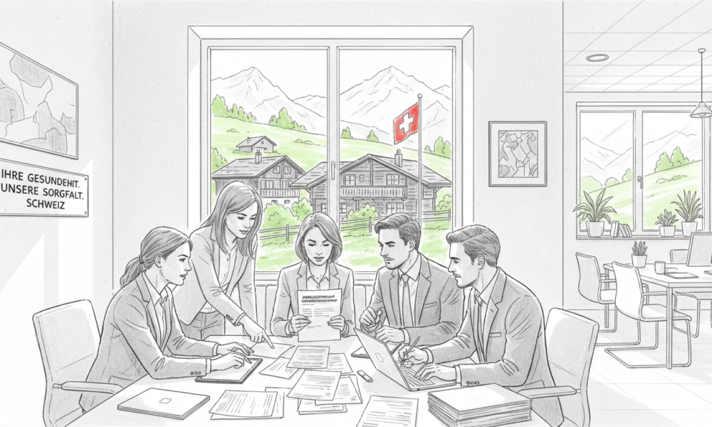 Grundversicherung Zuzug Schweiz