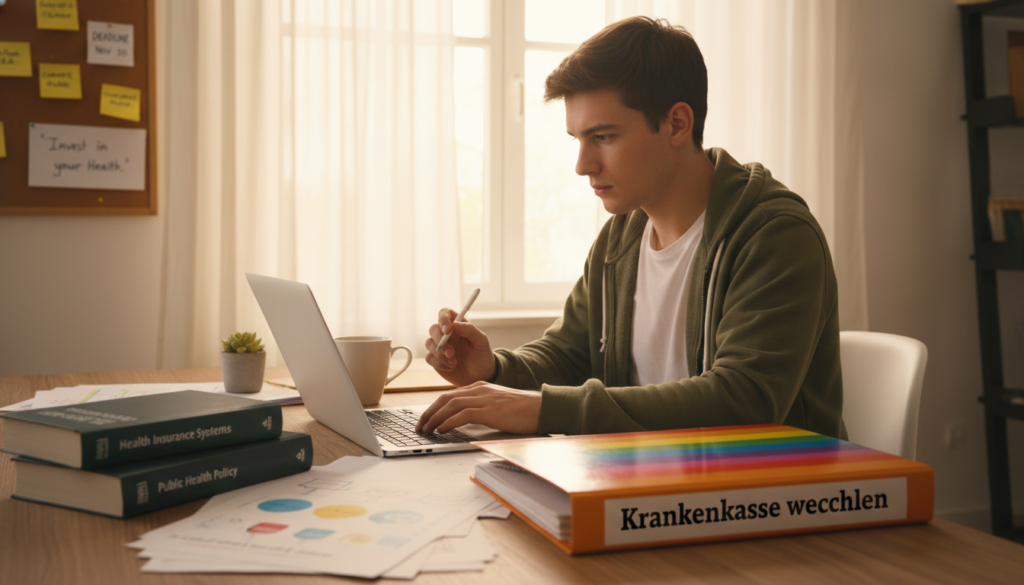 krankenkasse wechseln student