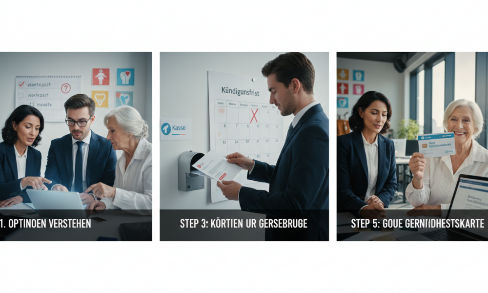 krankenkasse wechseln