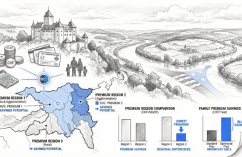 Krankenkassenvergleich Aargau 2026: Prämien, Kassen & Spartipps
