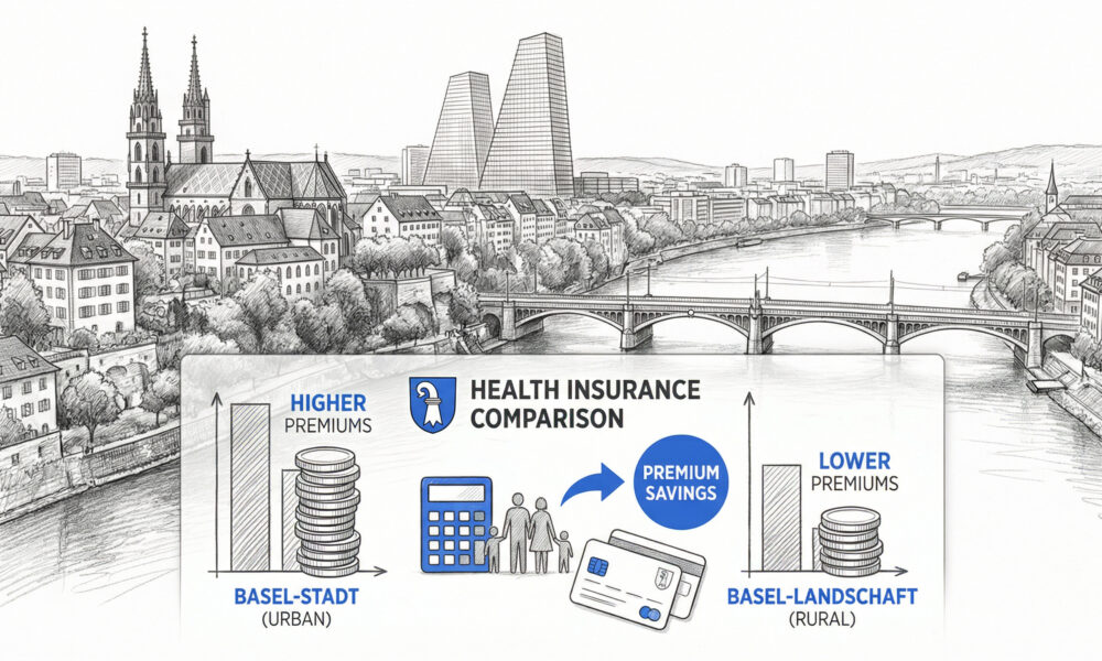 Krankenkassenvergleich Basel 2026: Prämien, Kassen & Spartipps
