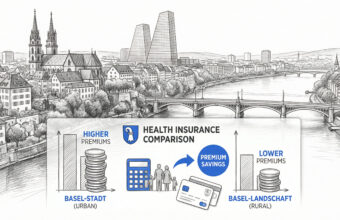 Krankenkassenvergleich Basel 2026: Prämien, Kassen & Spartipps