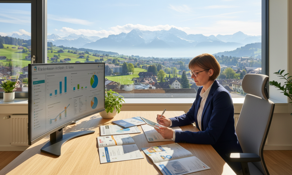 krankenkasse vergleich st gallen