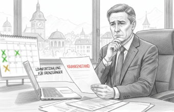 grenzgänger krankheit lohnfortzahlung