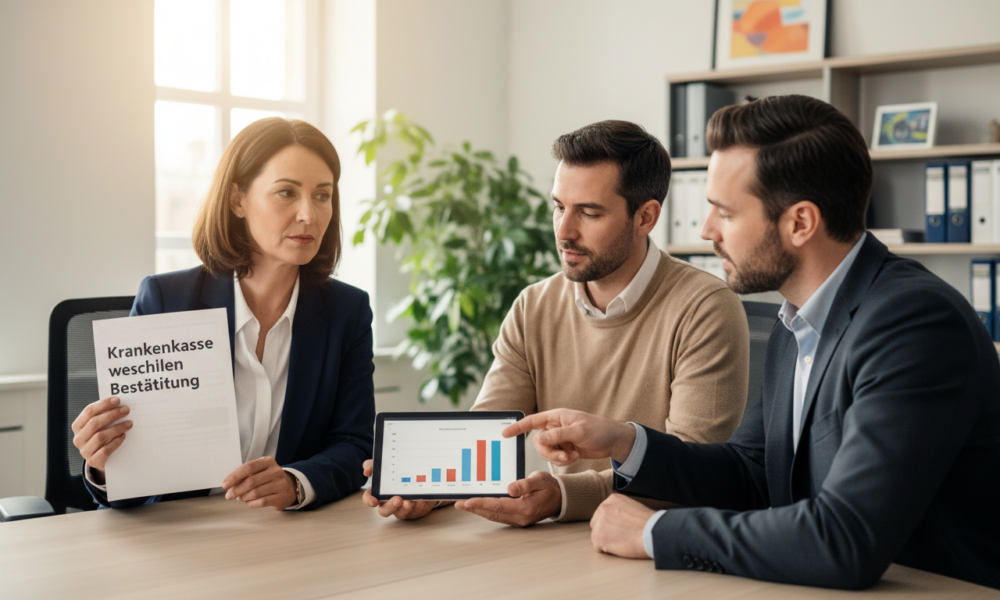 krankenkasse bestätigung